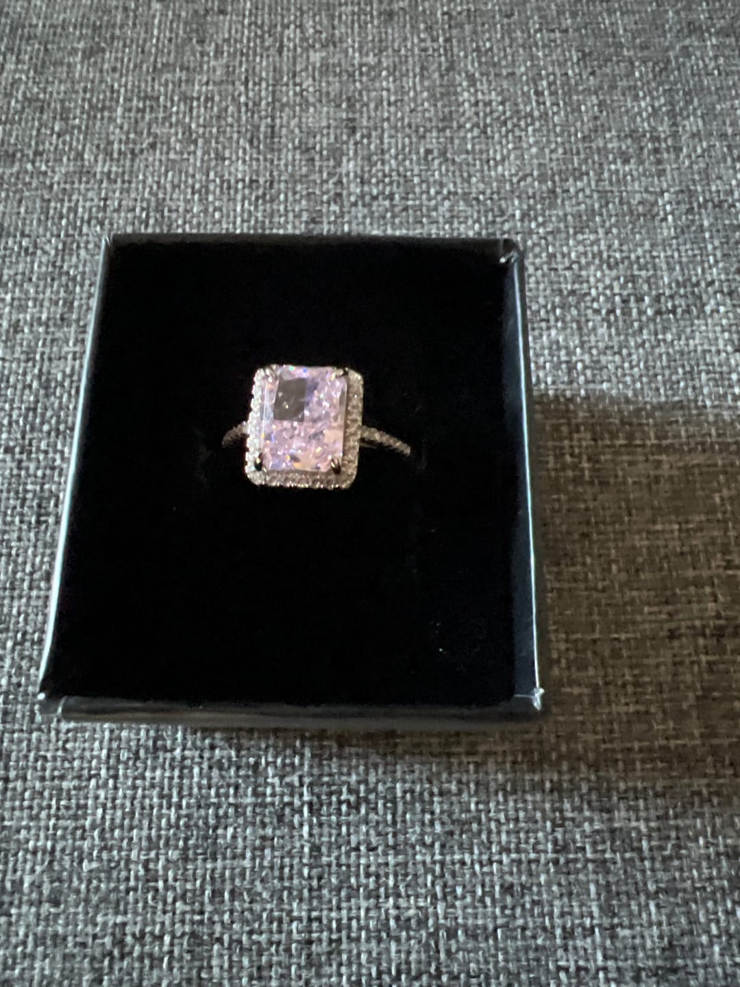 Customer photo review of Big Pink Ring | 925 Echtsilber