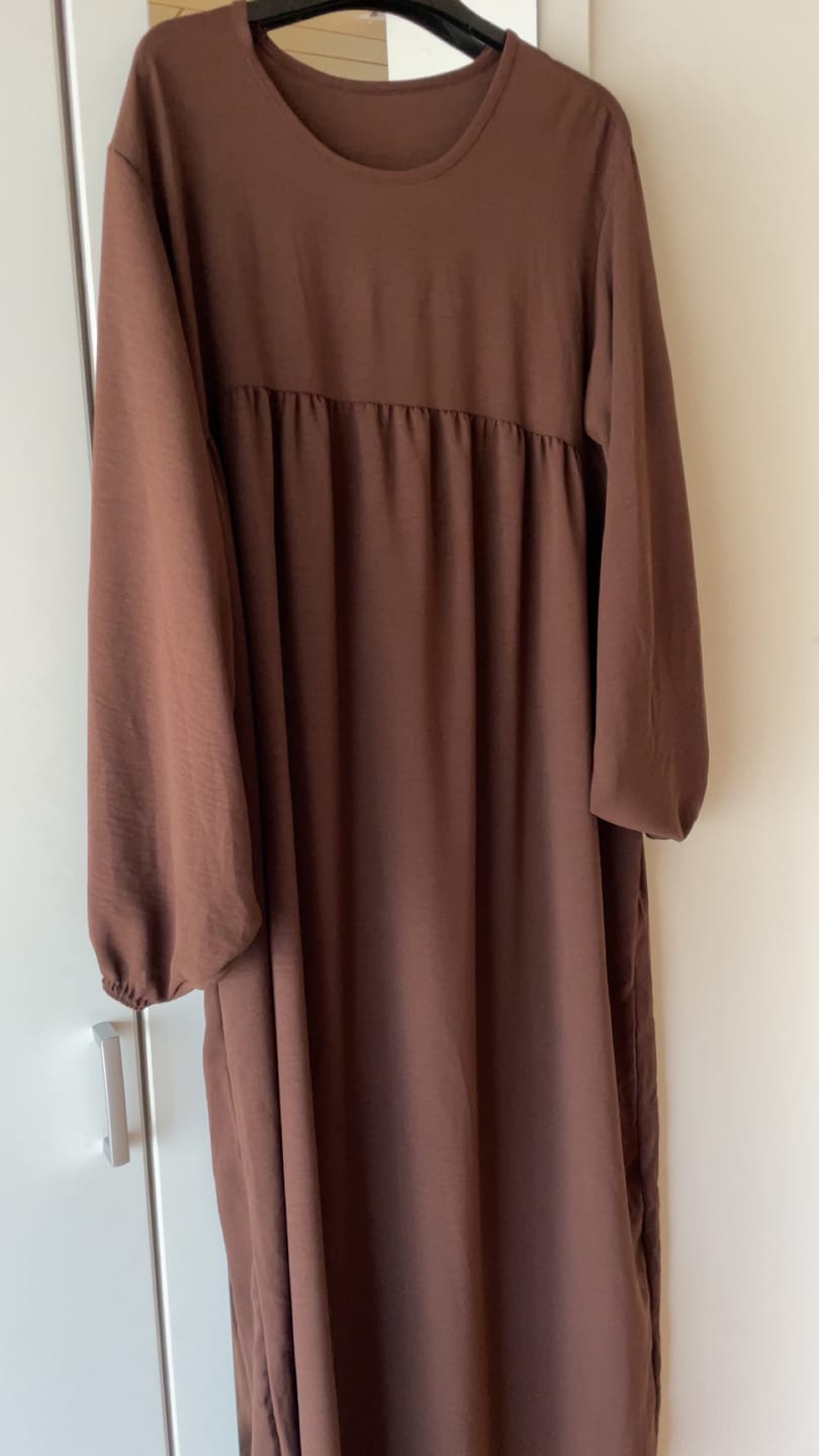 Customer photo review of Abaya mit Ballonärmeln