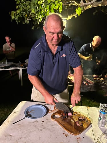 Customer photo review of Add a knife sheath to your order?