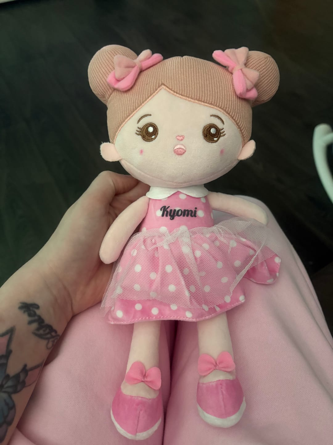 Customer photo review of [Buy 2 & Get 15% OFF] Personalized Plush Baby Doll