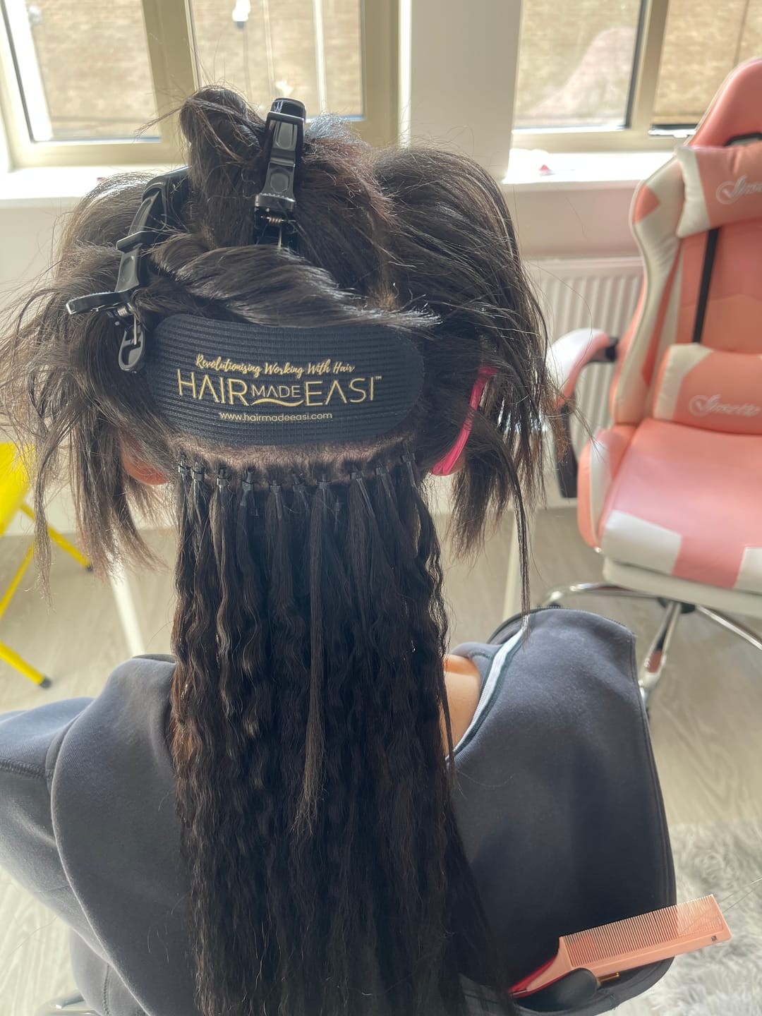 Customer photo review of Easigrip Hair Gripper Pads (2 Per Pack)