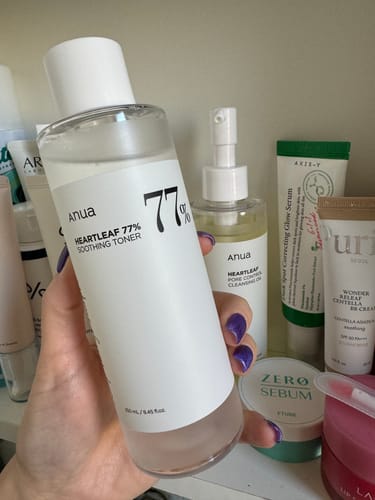 Customer photo review of Nomierinošs toniks Anua Heartleaf 77% Soothing Toner