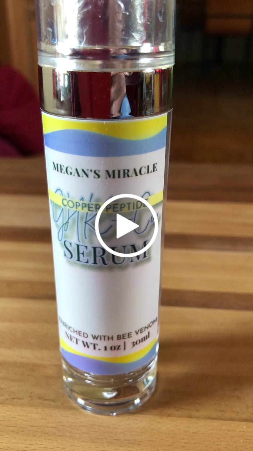 Customer video review of GHK-Cu Copper Peptide Serum