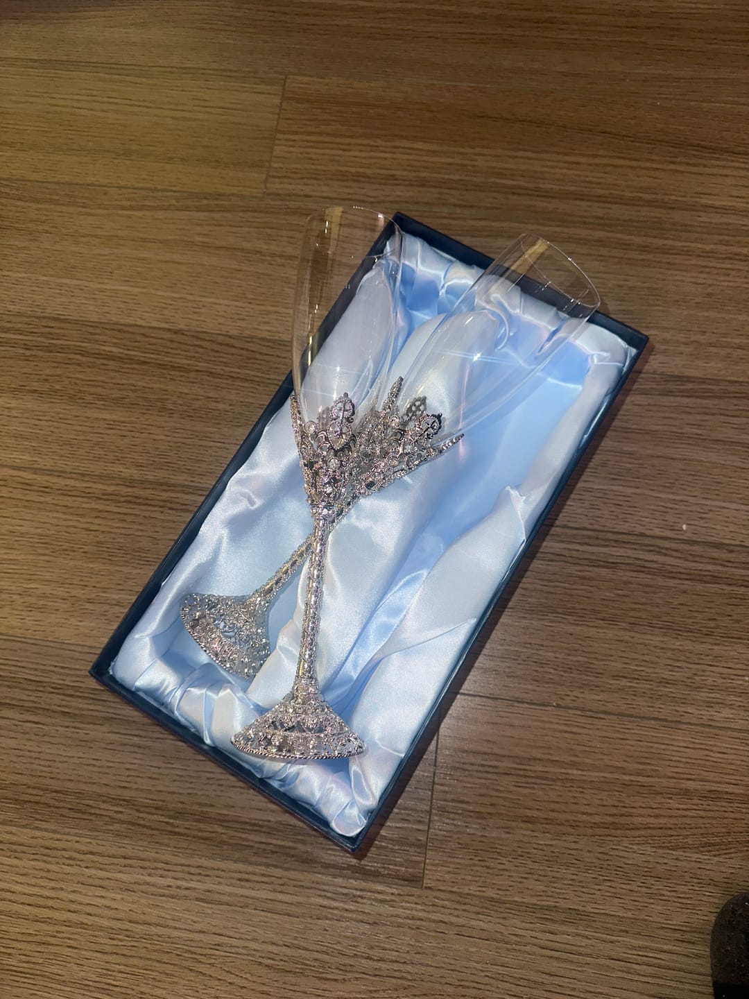 Customer photo review of Crystal Rose Glass