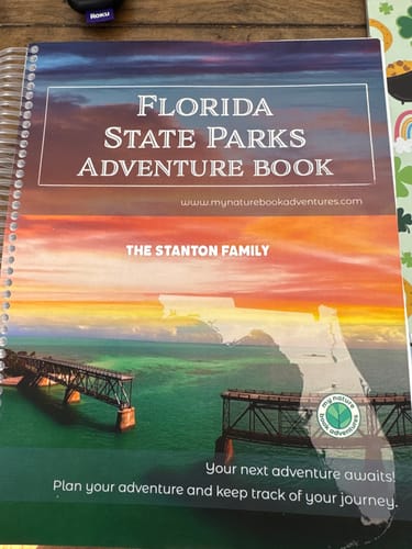Customer photo review of Florida State Parks & Sites - Adventure Planning Journal