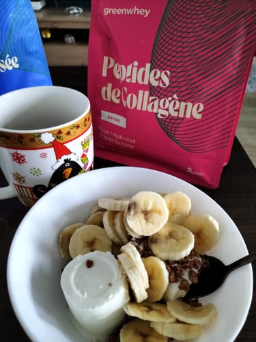 Customer photo review of Peptides de Collagène PEPTAN®