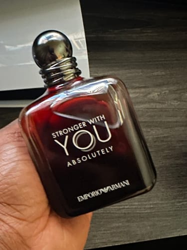 Customer photo review of Emporio Armani Stronger With You Absolutely Eau de Parfum for Men 3.4 Oz
