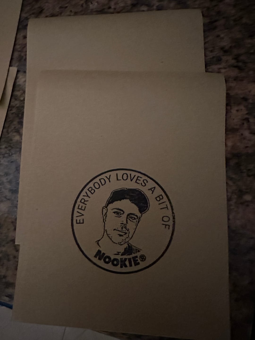 Customer photo review of Wood Stamp