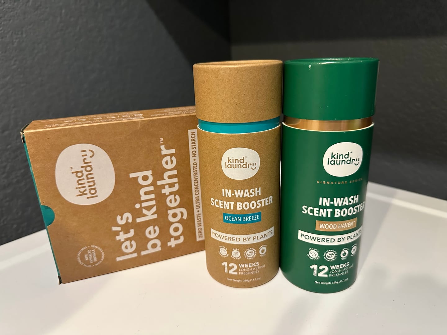 Customer photo review of In-Wash Scent Boosters - Ocean Breeze (21 Loads)