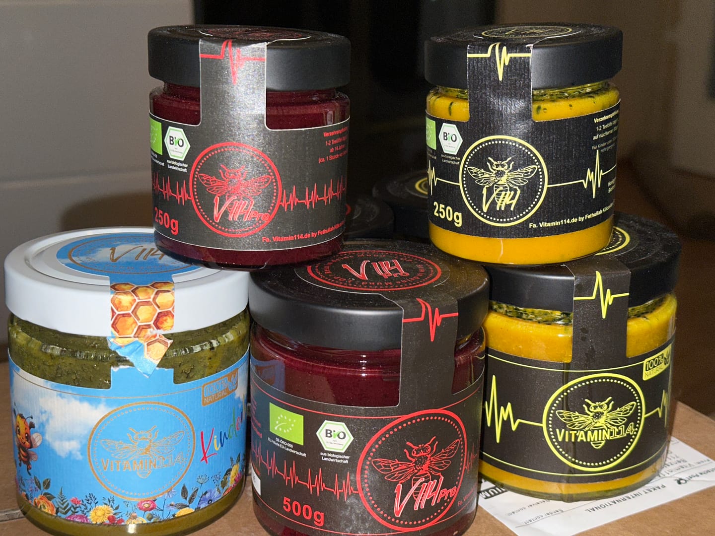 Customer photo review of V114 - Das Original Bio Honigmischung 250g