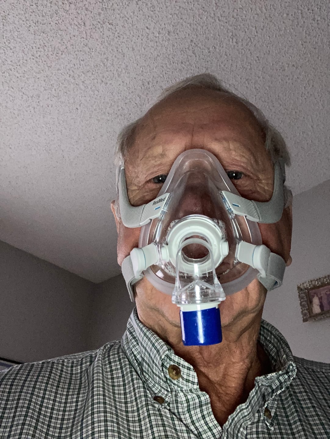 Customer photo review of ResMed AirFit™ F20 Full-Face Mask Complete System Standard