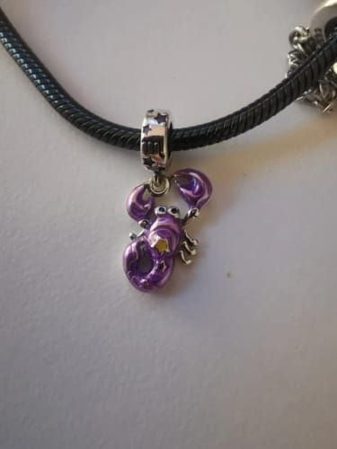 S. review of 925 Sterling Silver Glow in the Dark Scorpio Charm image 1 out of 1