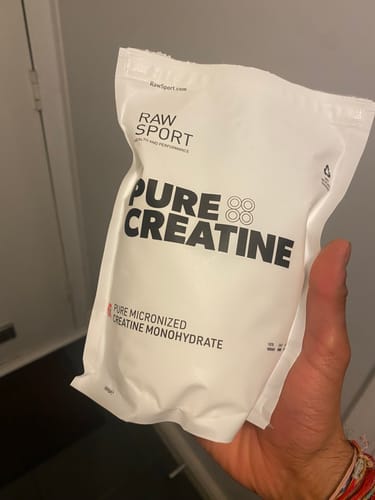 Customer photo review of Pure Creatine Monohydrate 1KG