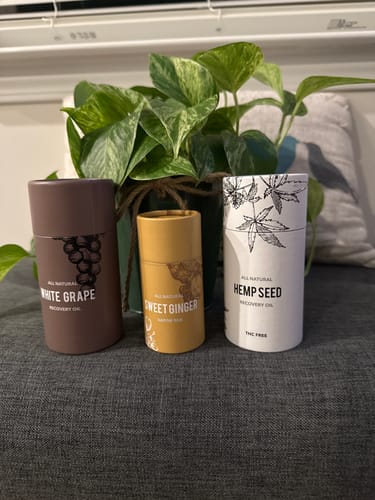 Customer photo review of Sweet Ginger Vapor Rub