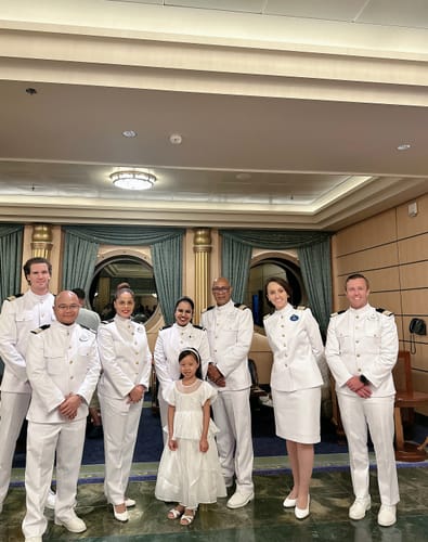 Customer photo review of Girls Pearl-Embroidered Satin Dress - Pure White