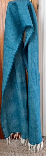 Customer photo review of Kingfisher Lambswool Scarf