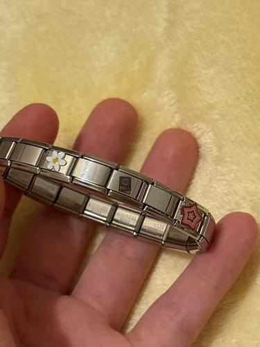 Customer photo review of Original Italian Charm Bracelet