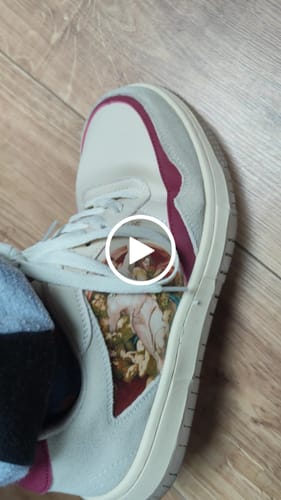 Customer video review of The Creation of Adam Sneakers