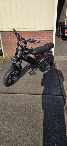 Customer photo review of QMWheel S20 Pro Fatbike – Hydraulische remmen - Nieuwste V20!