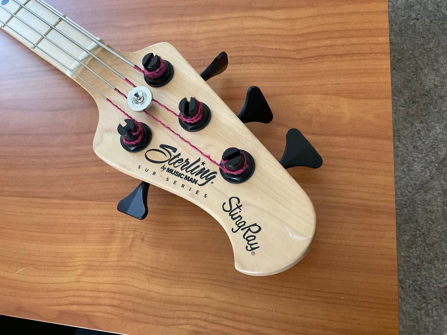 Customer photo review of USA Ultralite® Bass Tuning Machine 1/2" (Sold Individually)