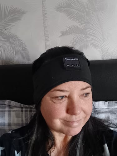 Customer photo review of CozyBand Wireless Headphones