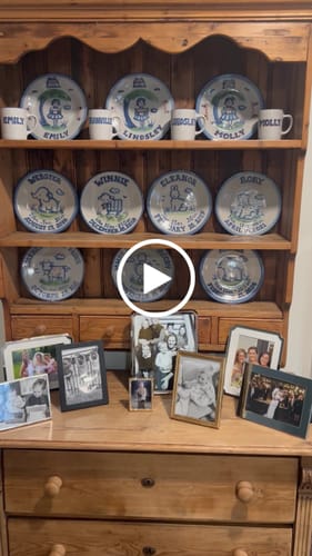 Customer video review of Personalized Birth Plate - Elephant