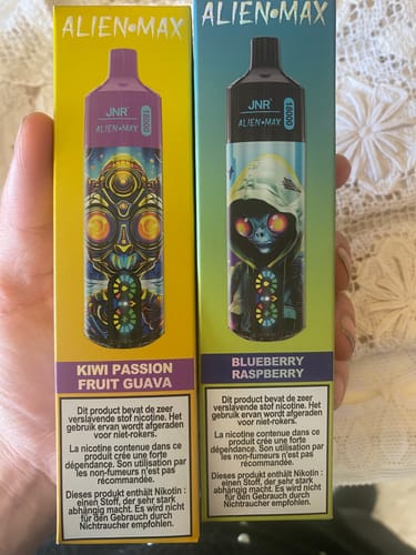 Customer photo review of JNR - Alien Max - 18K - Puff Jetable / Disposable