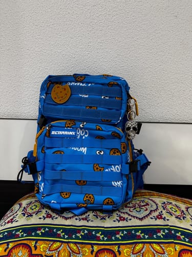 Customer photo review of Mochila Táctica 25L All In Cookie