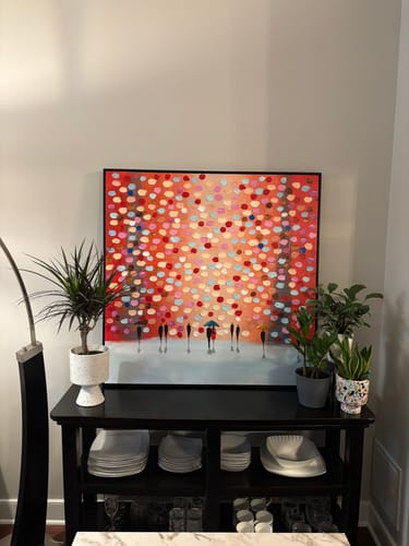Customer review photo for Colorful Painting #CA028