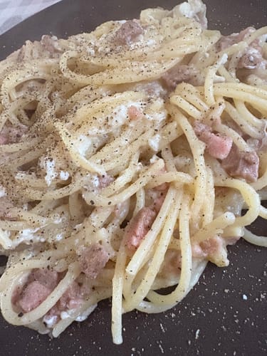 Customer photo review of Pancetta Affumicata vegetale e senza glutine - 250 g