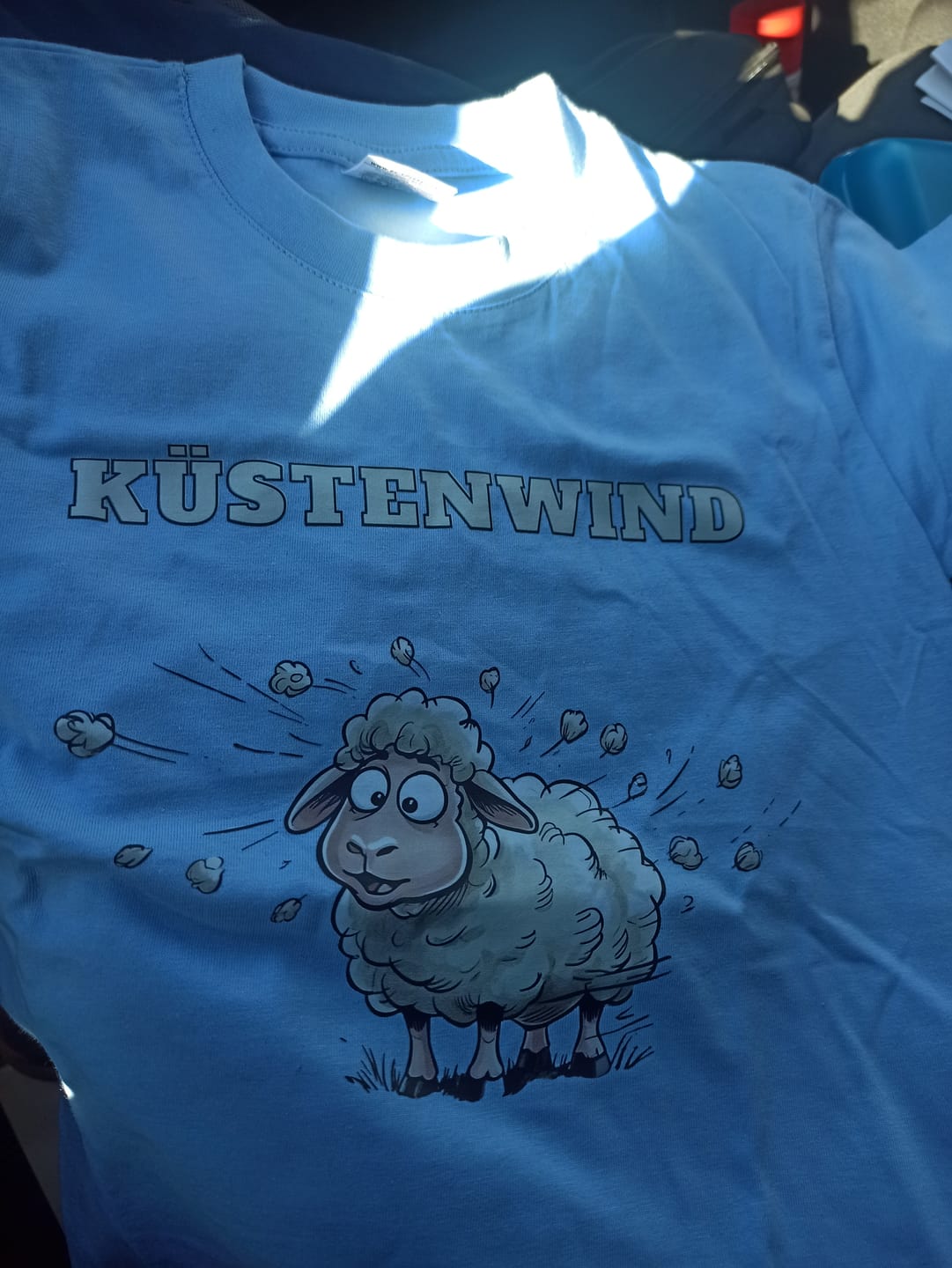 Customer photo review of Küstenwind Schaf  Organic Shirt Kids
