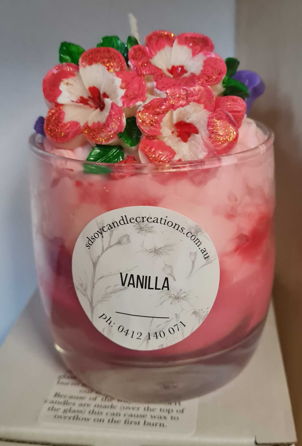 Customer photo review of Vanilla Pure Fragrance Oil