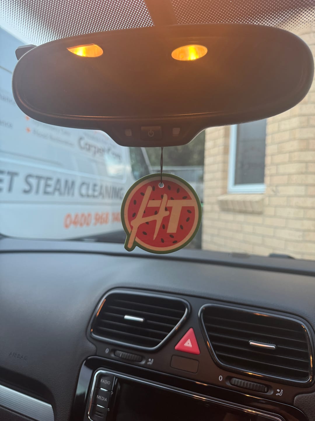Customer photo review of HT DOT Air Freshener - Watermelon