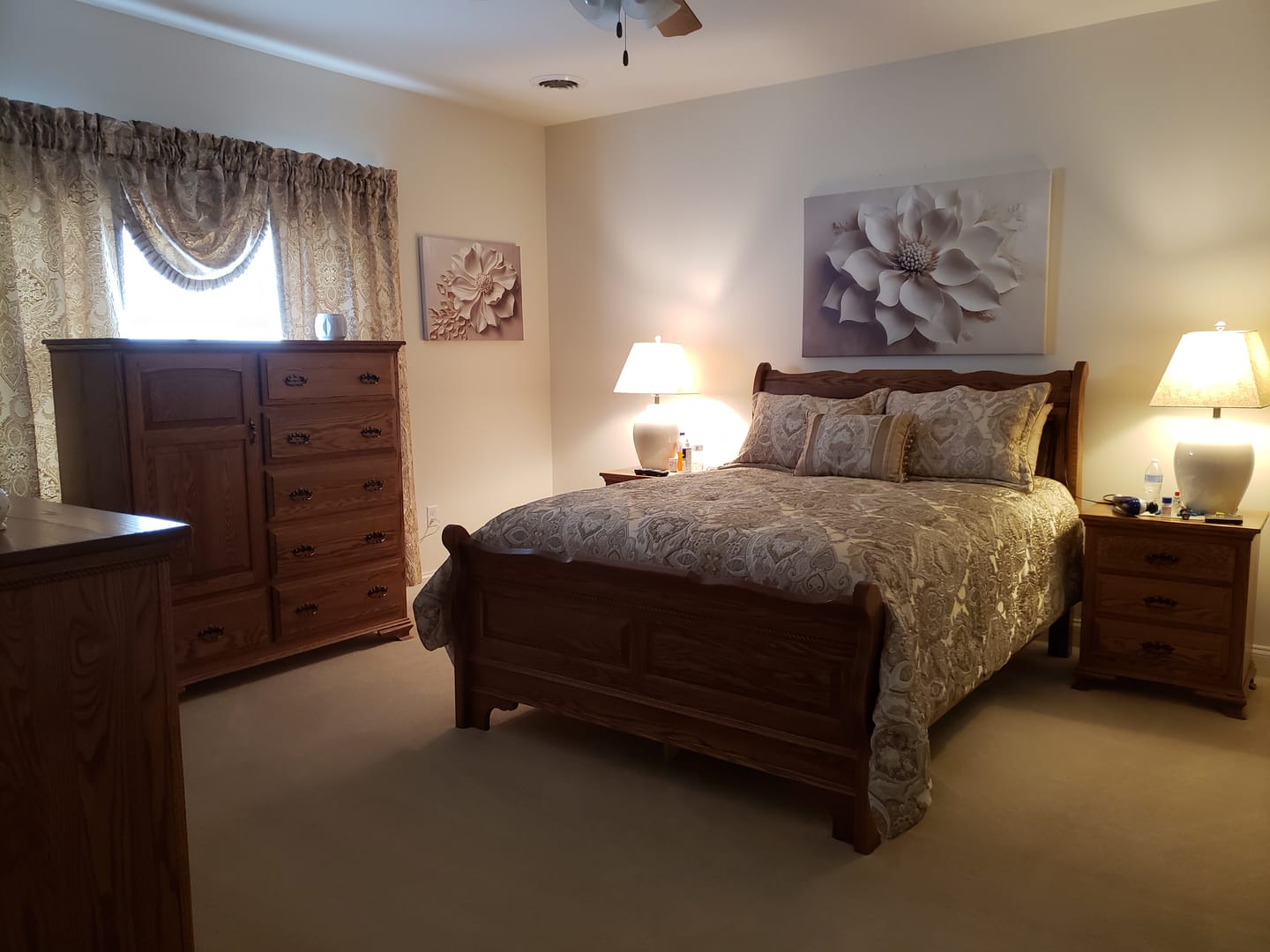 Customer photo review of Family Wall Art: Golden Blooms