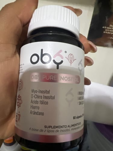 Customer photo review of Pack de 6 Pouch: Oby Inositol Plus Myo y D-Chiro Inositol Ratio 40:1 + Acido Folico, Prebioticos, Vitaminas y Zinc | Polvo Sin Sabor