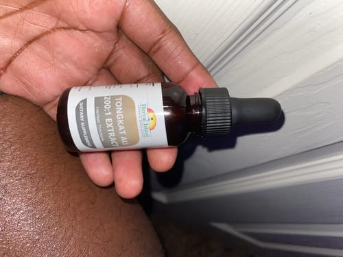 Customer photo review of Super Tongkat Ali Liquid Formula (Erectile)