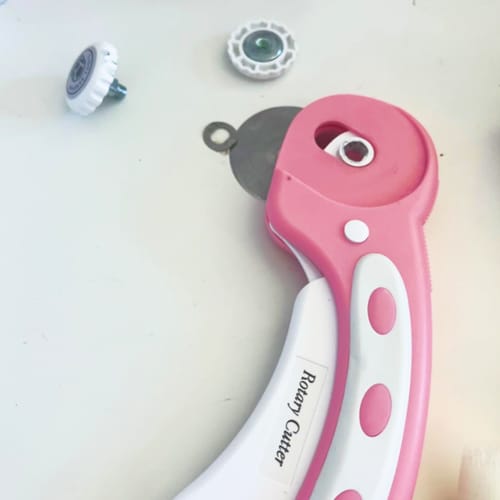 Customer photo review of 45mm Rotary Cutter with 5 Extra Blades