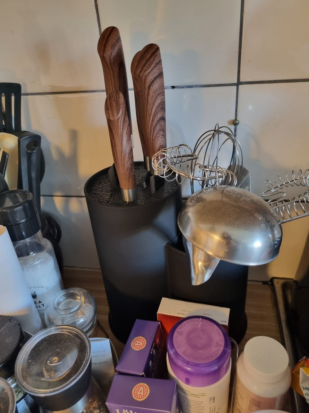 Customer photo review of Dorre Vida Knivblock borst och redskapsställ svart höjd 22,5 cm