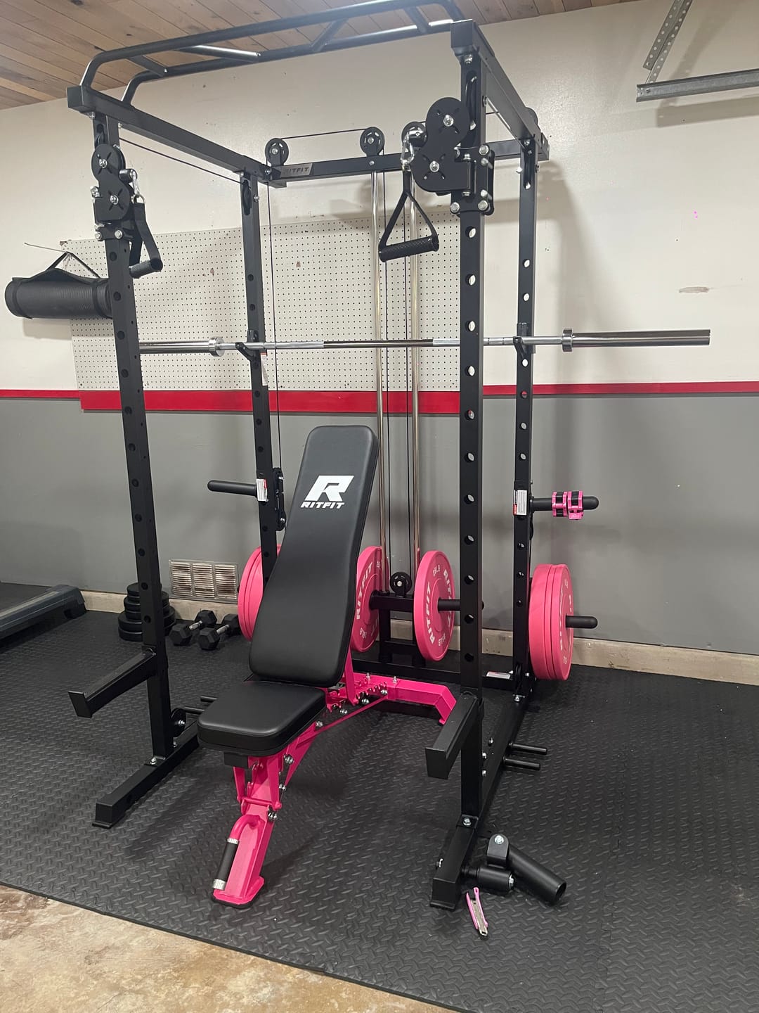 Customer photo review of RitFit 1300LB Adjustable Weight Bench BWB01