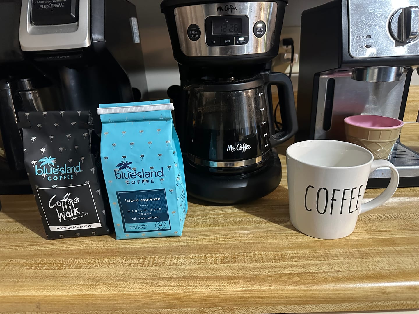 Customer photo review of Island Espresso Blend (Med/Dark Roast)