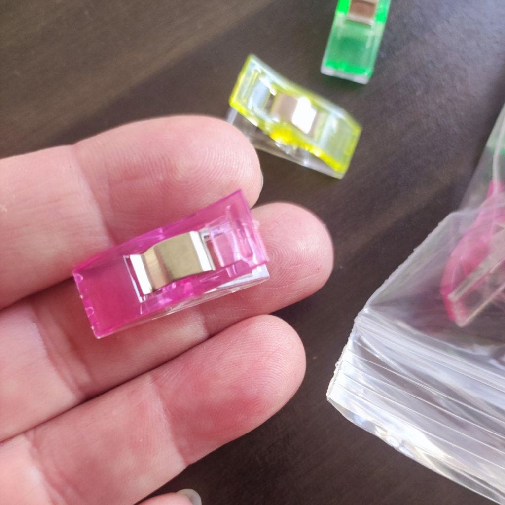 Customer photo review of Sewing Clips (100-pack)