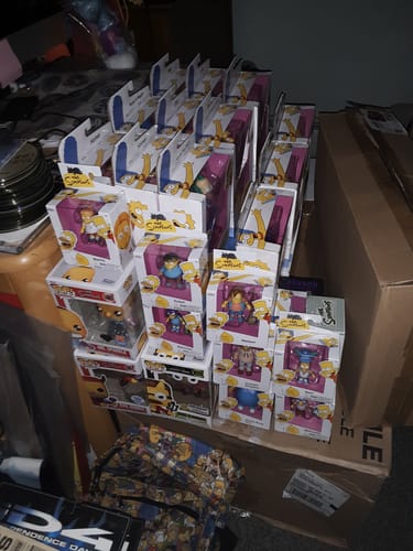 Customer photo review of Wave 4 Full Set - The Simpsons 2.5" Figures by Jakks Pacific