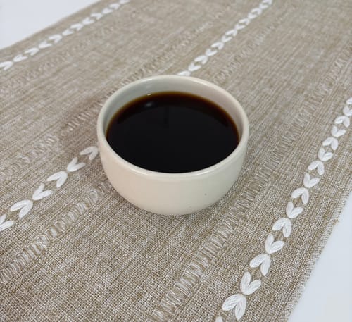 Customer photo review of ספל מאצ'ה וקפוצ׳ינו 220 מ"ל | קרמיקה פורטוגלית בעיצוב טבעי