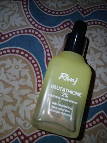 Customer photo review of Rivaj Glutathione Youthful Face Serum 30ml