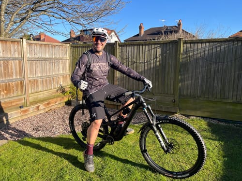 Customer photo review of Deathray™ | Riding Glasses
