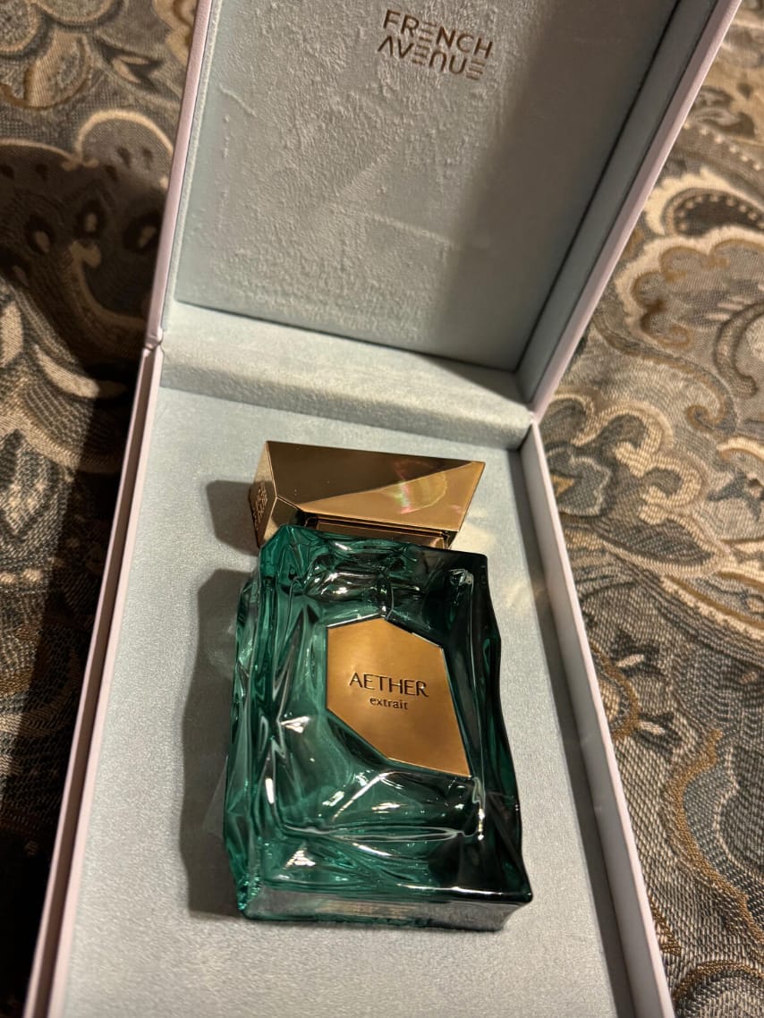 Customer photo review of Aether Parfum Extract 100ml – French Avenue