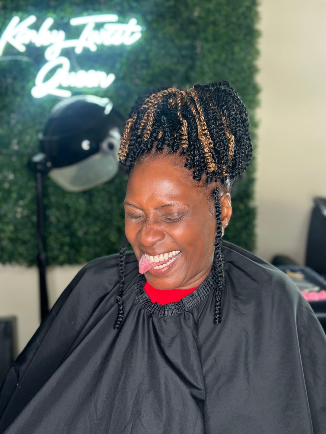 Customer photo review of Freetress Equal JAMAICAN TWIST BRAID