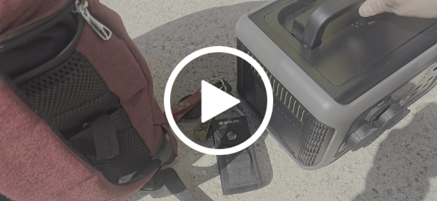 Customer video review of ALLPOWERS Conector a Cable de Panel Solar XT60 1.5M/4.9FT