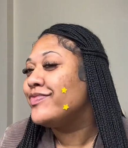 Customer photo review of Lash Bond & Seal - Black 10ml