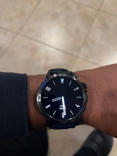 Customer photo review of ZE™ Force Smartwatch – Power Your Day, Track Your Way